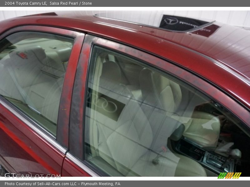 Salsa Red Pearl / Stone 2004 Toyota Camry LE