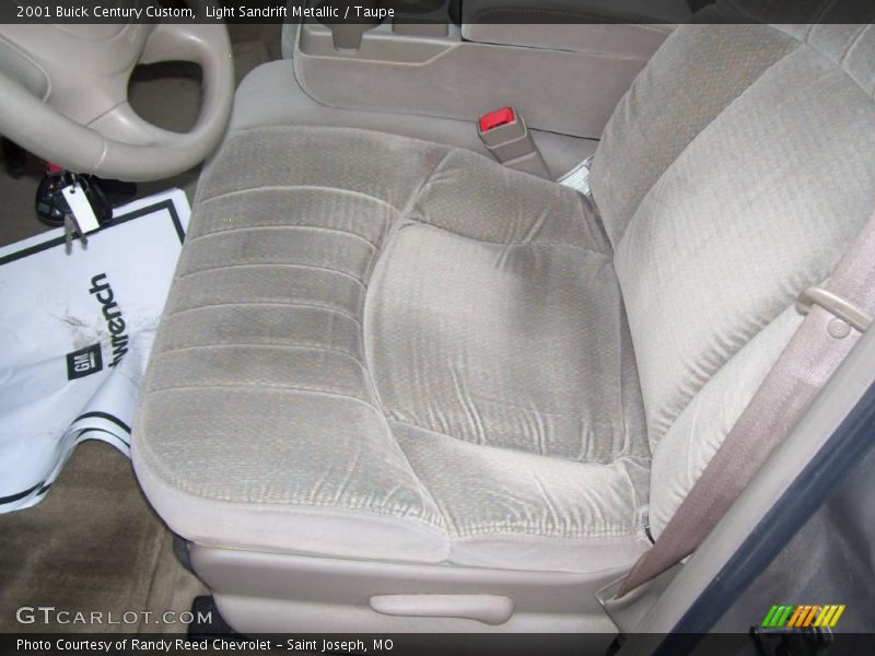 Light Sandrift Metallic / Taupe 2001 Buick Century Custom