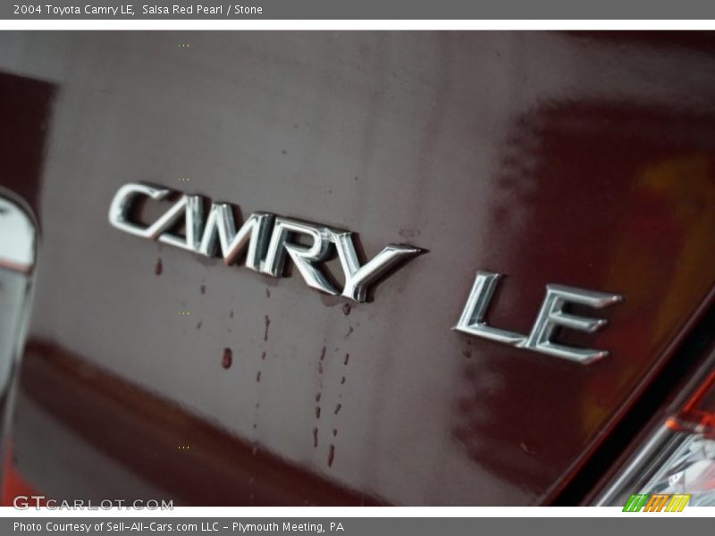Salsa Red Pearl / Stone 2004 Toyota Camry LE