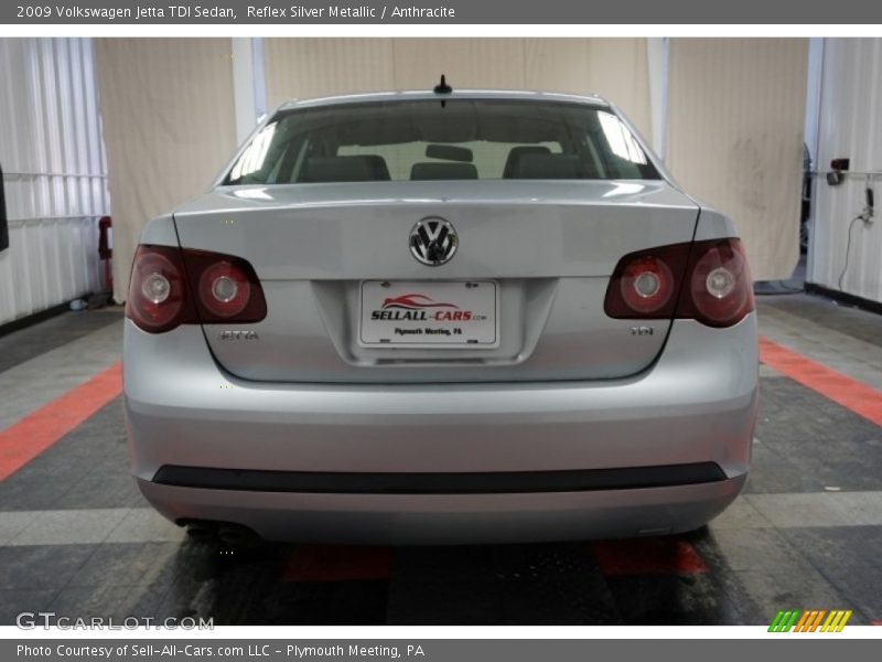 Reflex Silver Metallic / Anthracite 2009 Volkswagen Jetta TDI Sedan