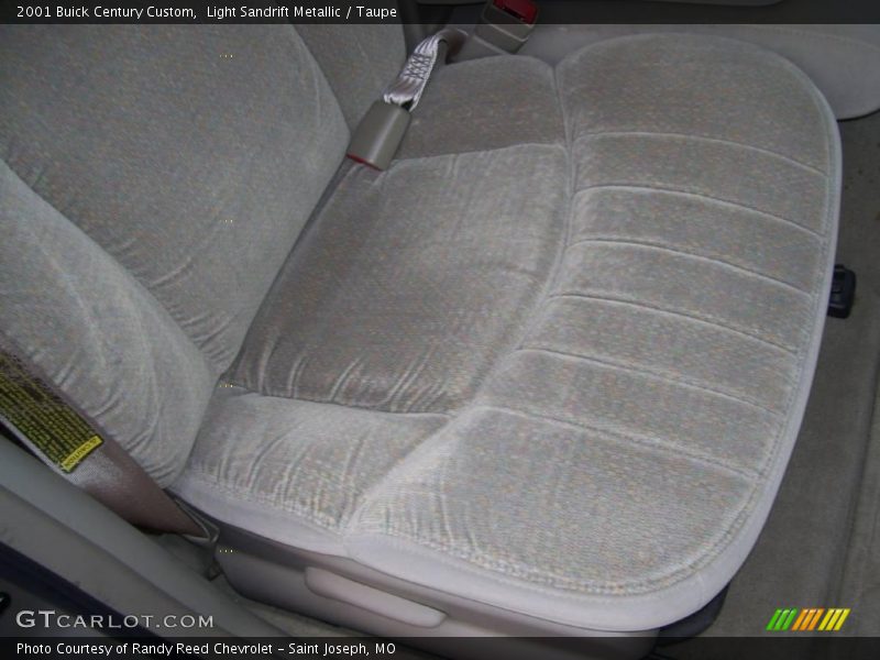 Light Sandrift Metallic / Taupe 2001 Buick Century Custom