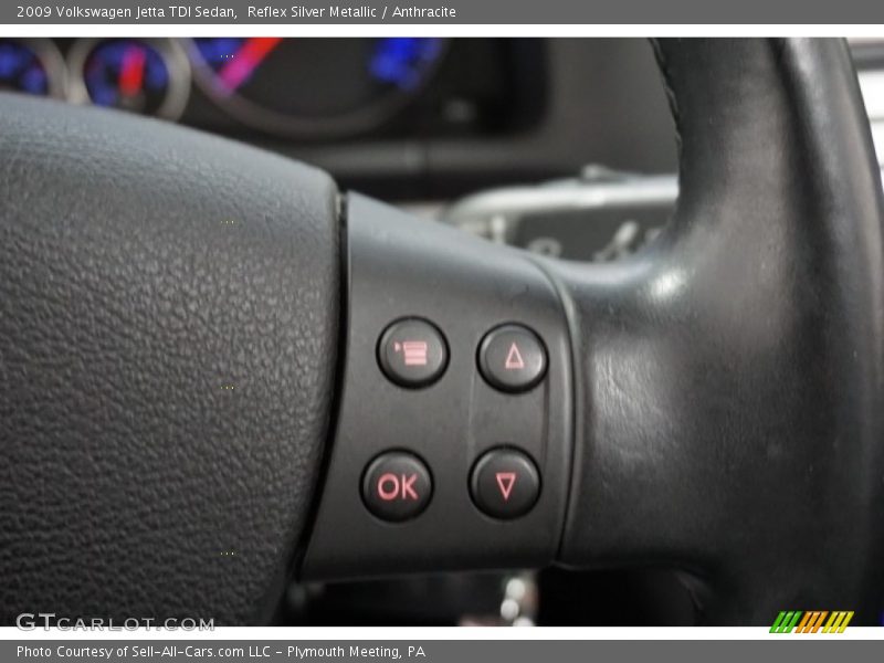 Reflex Silver Metallic / Anthracite 2009 Volkswagen Jetta TDI Sedan