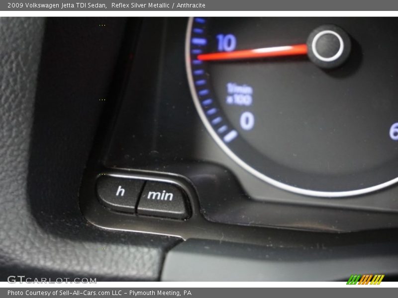 Reflex Silver Metallic / Anthracite 2009 Volkswagen Jetta TDI Sedan