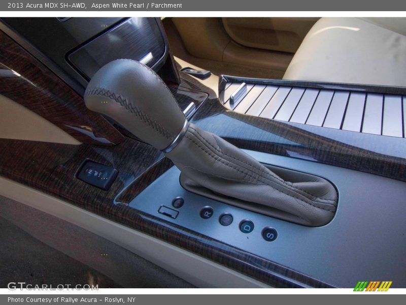 Aspen White Pearl / Parchment 2013 Acura MDX SH-AWD
