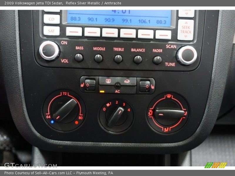Reflex Silver Metallic / Anthracite 2009 Volkswagen Jetta TDI Sedan