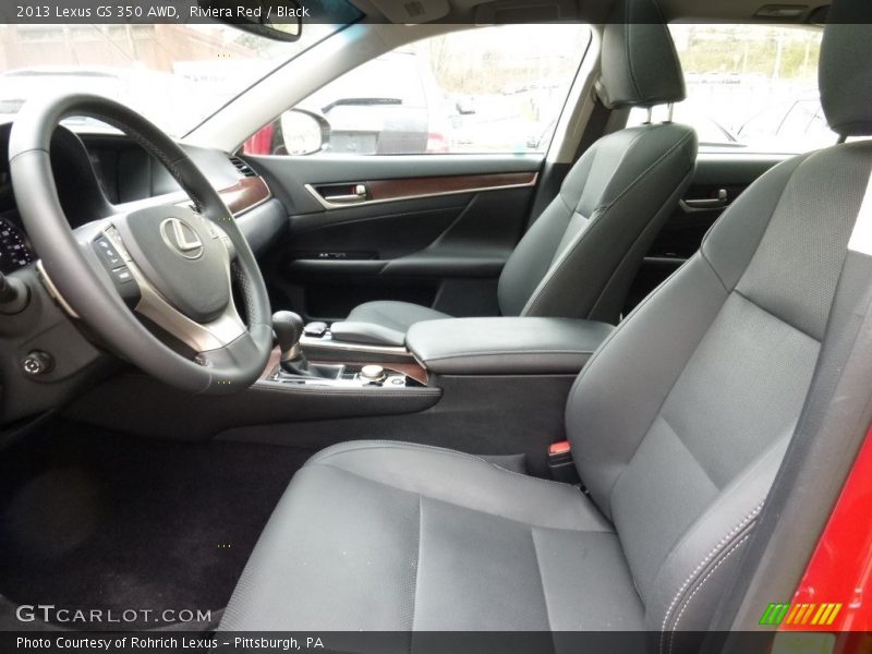 Riviera Red / Black 2013 Lexus GS 350 AWD