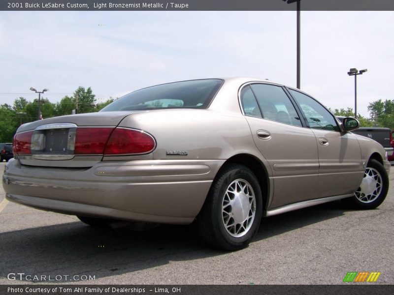 Light Bronzemist Metallic / Taupe 2001 Buick LeSabre Custom