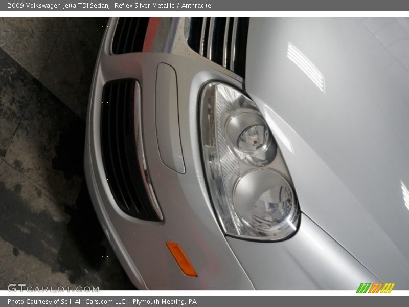 Reflex Silver Metallic / Anthracite 2009 Volkswagen Jetta TDI Sedan