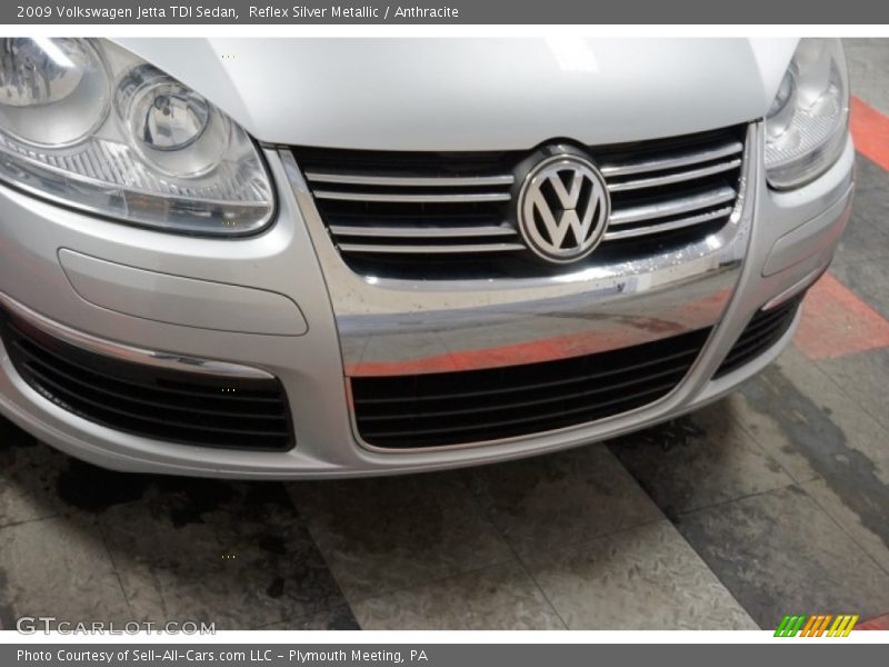 Reflex Silver Metallic / Anthracite 2009 Volkswagen Jetta TDI Sedan