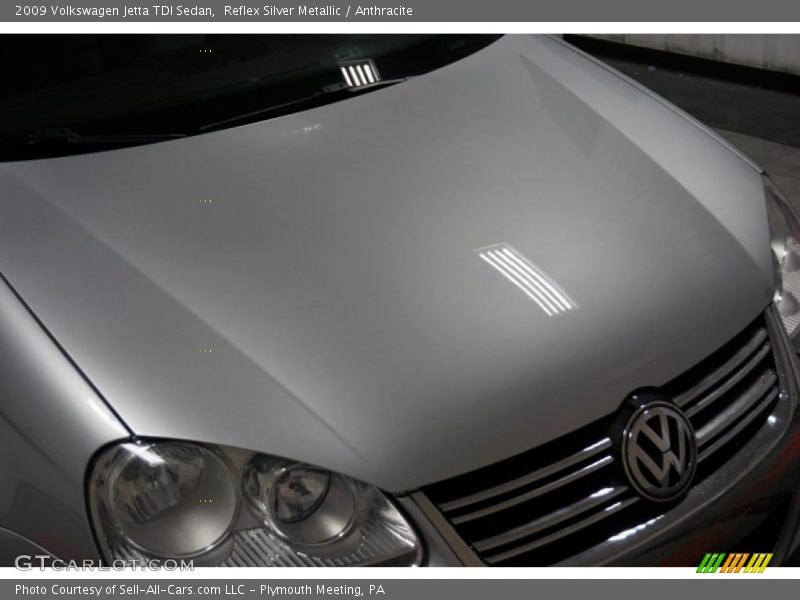 Reflex Silver Metallic / Anthracite 2009 Volkswagen Jetta TDI Sedan