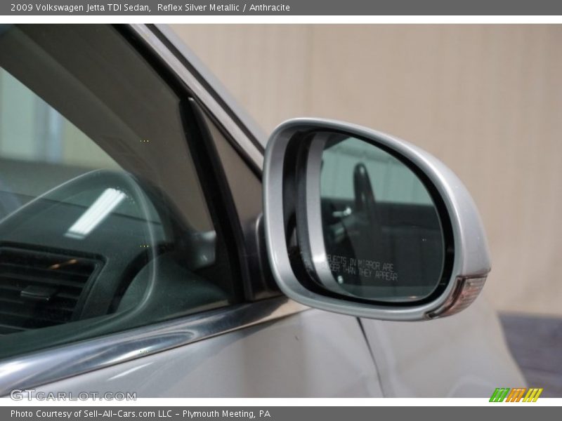 Reflex Silver Metallic / Anthracite 2009 Volkswagen Jetta TDI Sedan