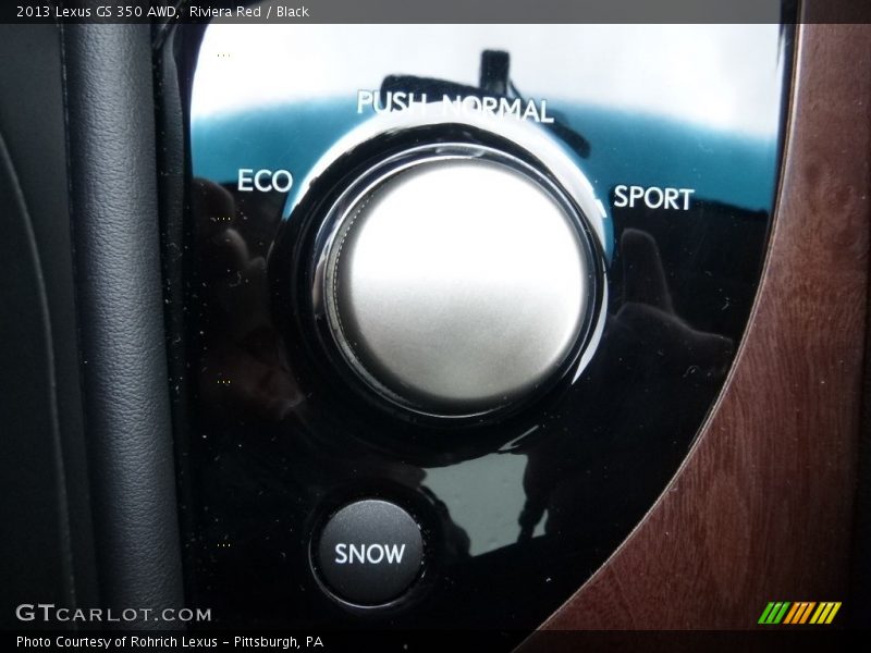 Riviera Red / Black 2013 Lexus GS 350 AWD