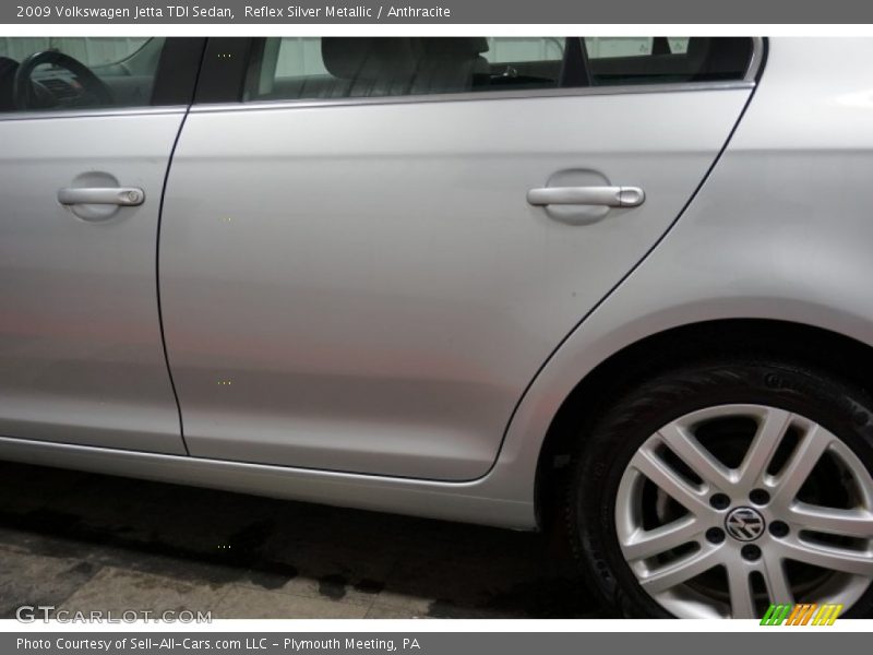 Reflex Silver Metallic / Anthracite 2009 Volkswagen Jetta TDI Sedan