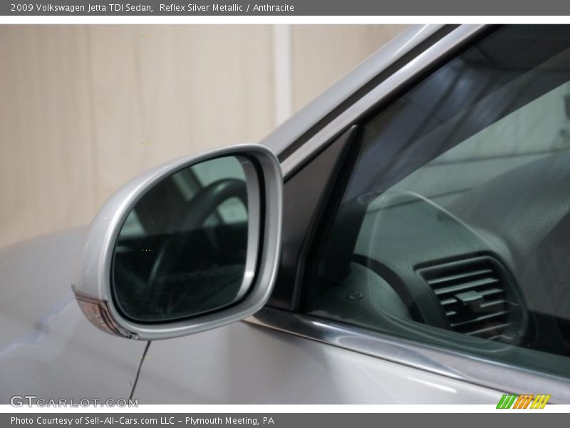 Reflex Silver Metallic / Anthracite 2009 Volkswagen Jetta TDI Sedan
