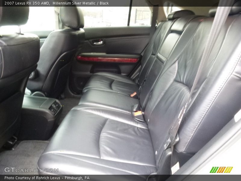 Millennium Silver Metallic / Black 2007 Lexus RX 350 AWD