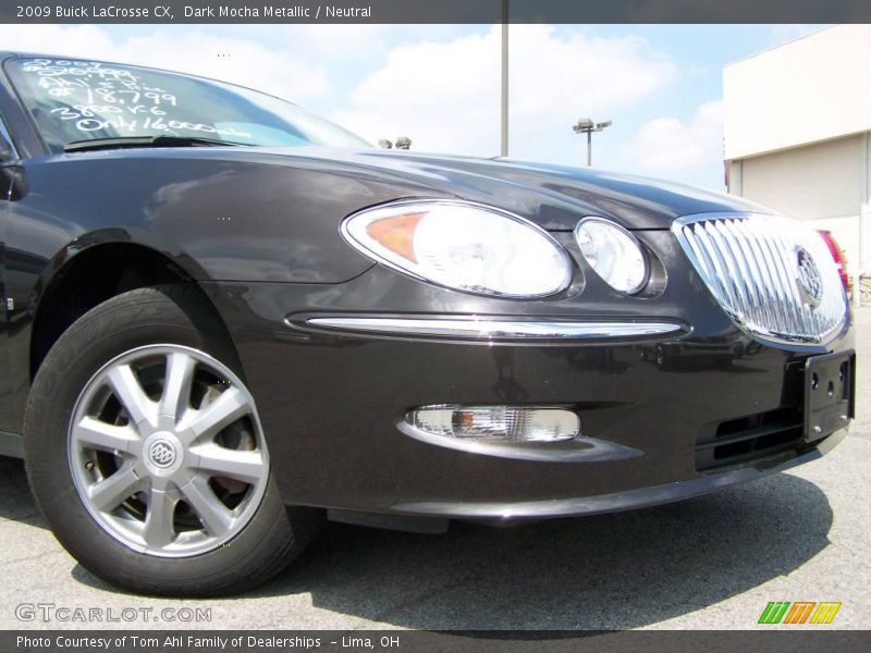 Dark Mocha Metallic / Neutral 2009 Buick LaCrosse CX