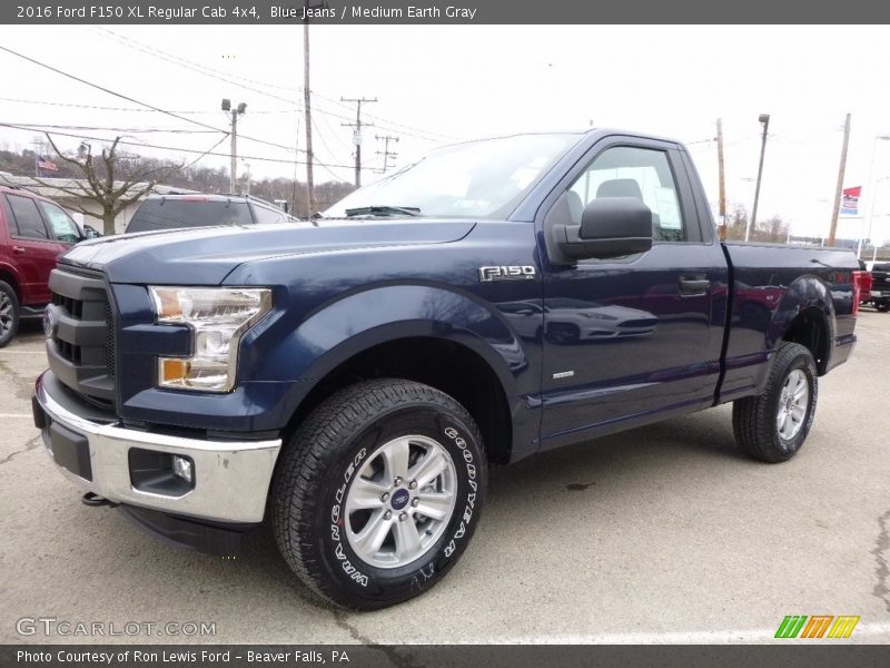 Front 3/4 View of 2016 F150 XL Regular Cab 4x4