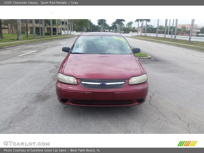 Sport Red Metallic / Gray 2005 Chevrolet Classic