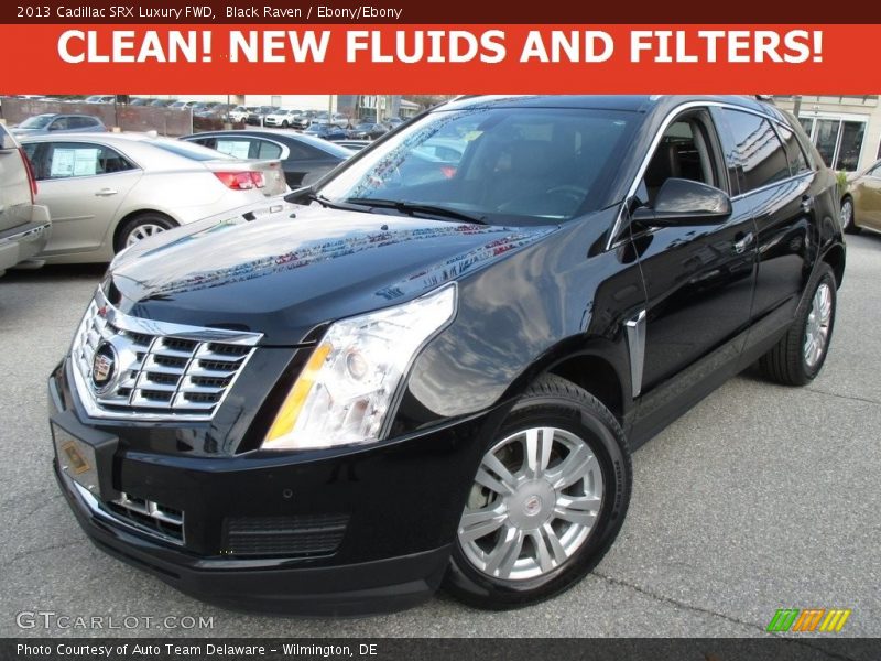 Black Raven / Ebony/Ebony 2013 Cadillac SRX Luxury FWD