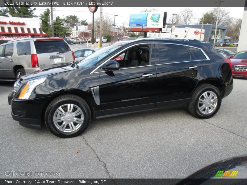 Black Raven / Ebony/Ebony 2013 Cadillac SRX Luxury FWD
