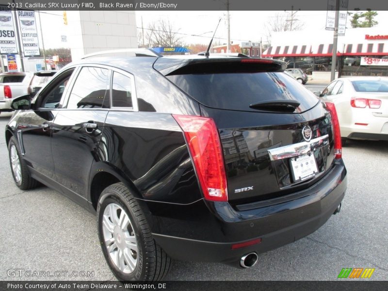 Black Raven / Ebony/Ebony 2013 Cadillac SRX Luxury FWD