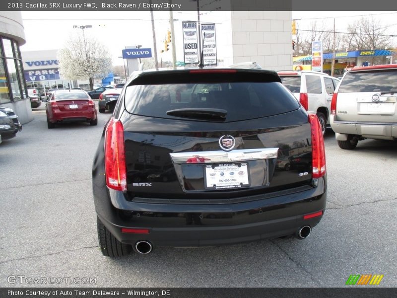 Black Raven / Ebony/Ebony 2013 Cadillac SRX Luxury FWD