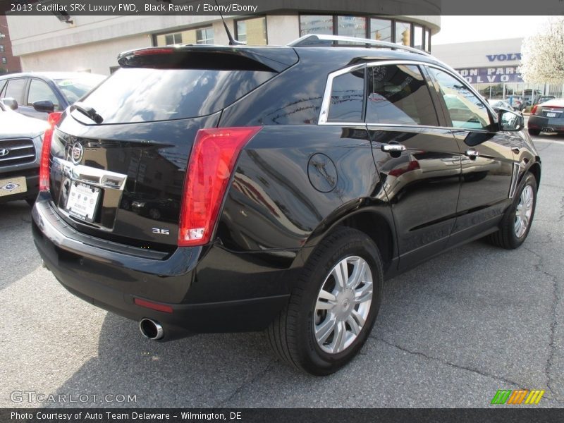 Black Raven / Ebony/Ebony 2013 Cadillac SRX Luxury FWD