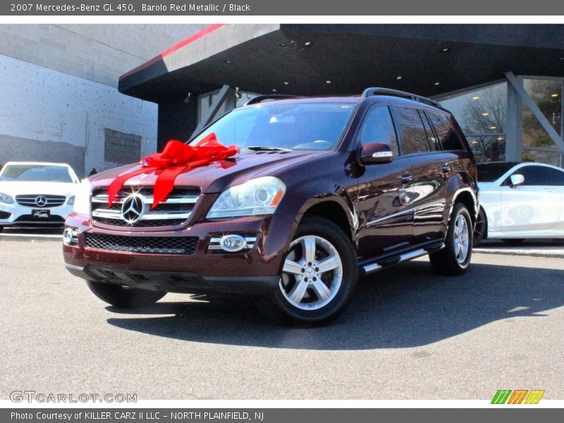 Barolo Red Metallic / Black 2007 Mercedes-Benz GL 450