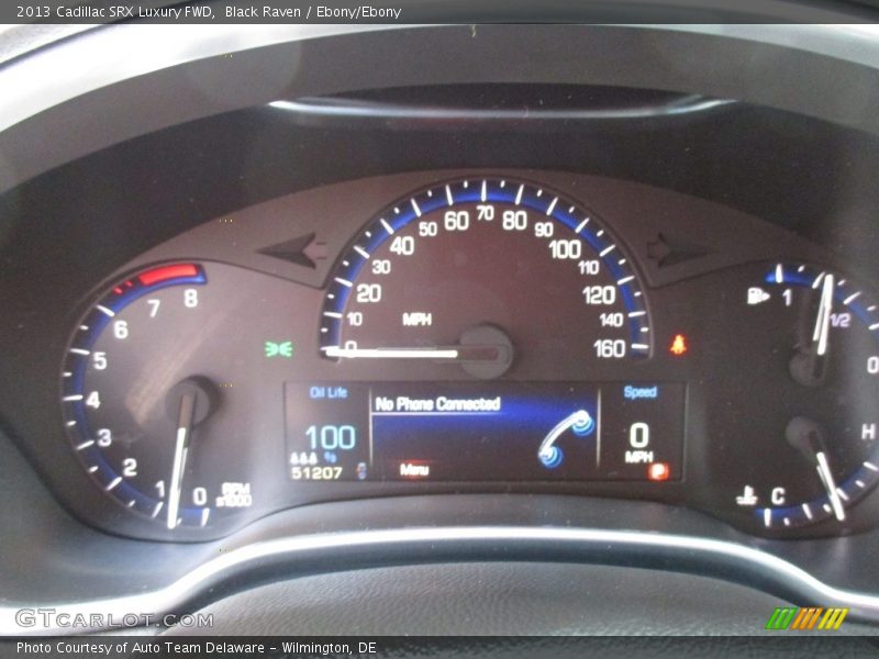 Black Raven / Ebony/Ebony 2013 Cadillac SRX Luxury FWD