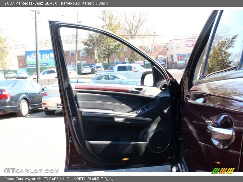 Barolo Red Metallic / Black 2007 Mercedes-Benz GL 450