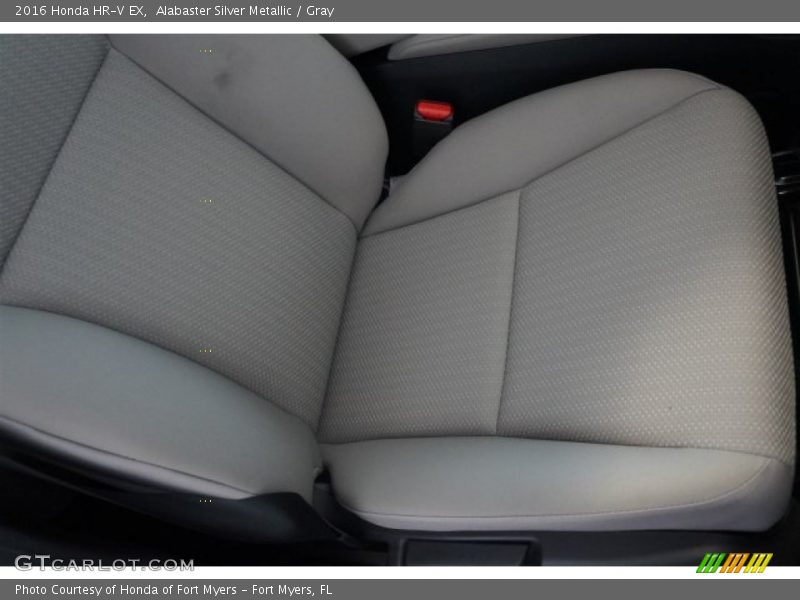 Alabaster Silver Metallic / Gray 2016 Honda HR-V EX