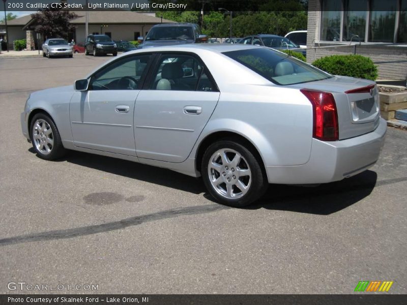 Light Platinum / Light Gray/Ebony 2003 Cadillac CTS Sedan