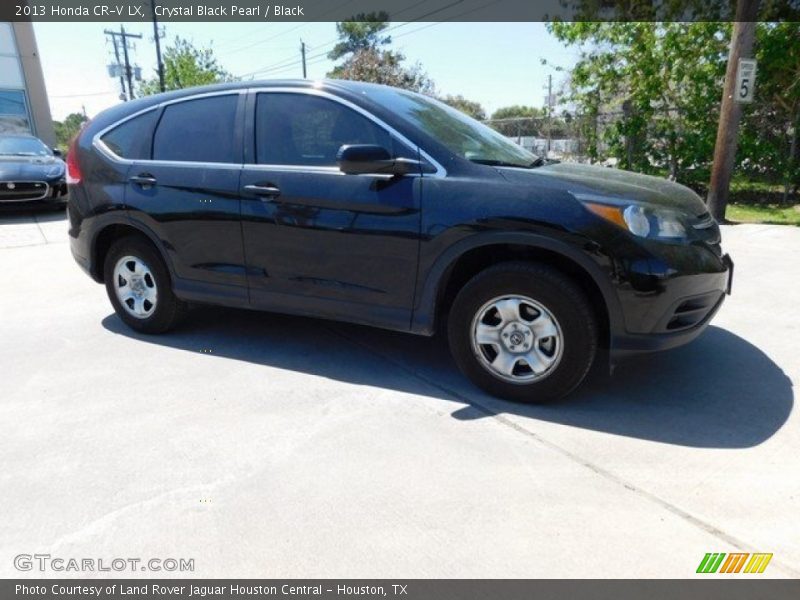 Crystal Black Pearl / Black 2013 Honda CR-V LX