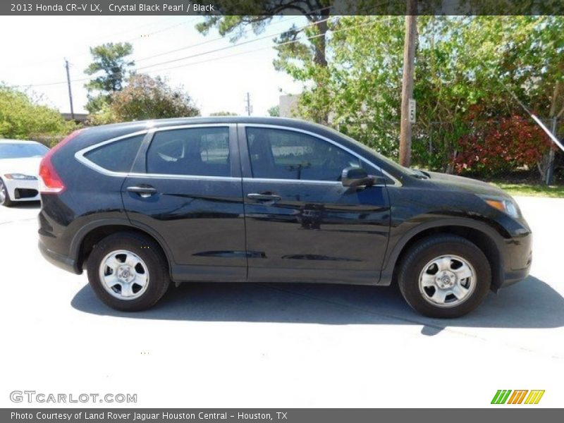 Crystal Black Pearl / Black 2013 Honda CR-V LX