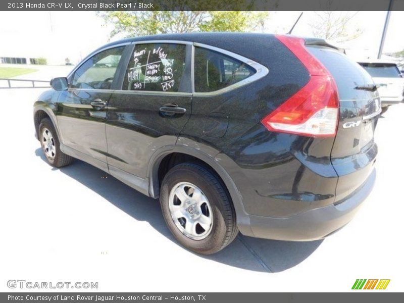 Crystal Black Pearl / Black 2013 Honda CR-V LX