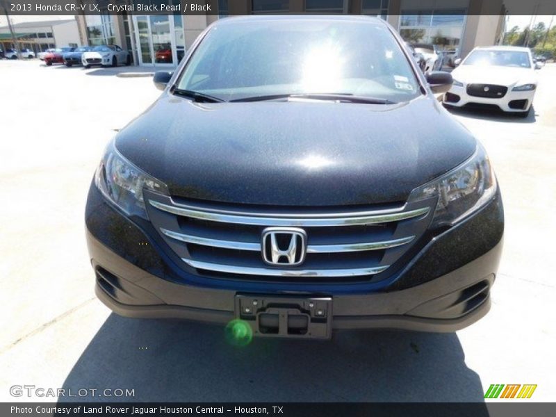 Crystal Black Pearl / Black 2013 Honda CR-V LX