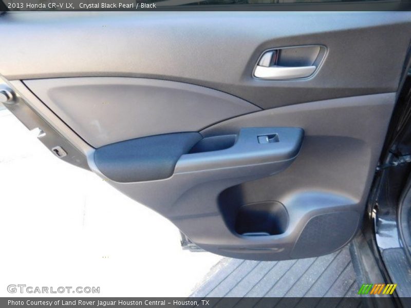 Crystal Black Pearl / Black 2013 Honda CR-V LX