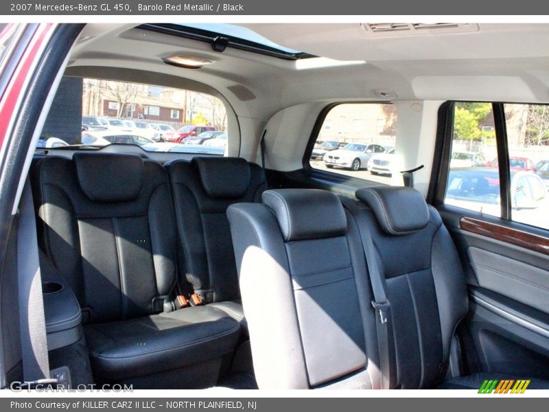 Barolo Red Metallic / Black 2007 Mercedes-Benz GL 450