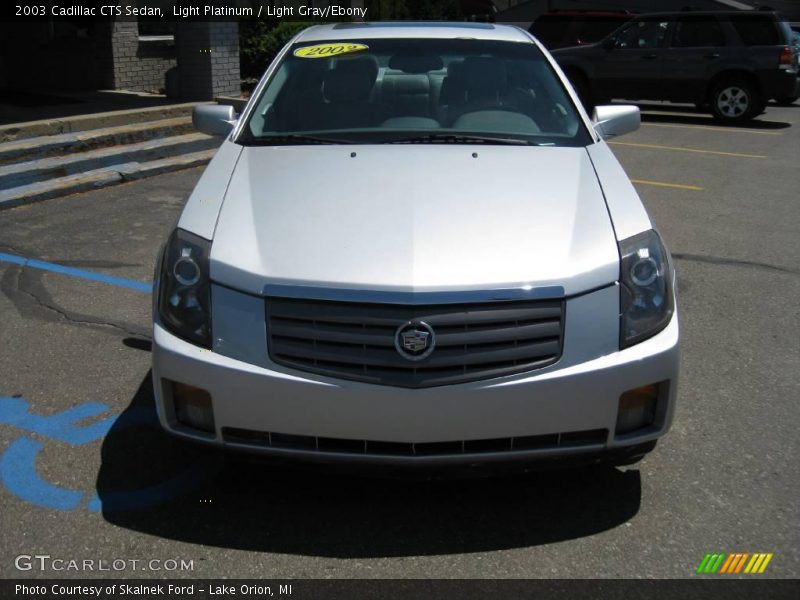Light Platinum / Light Gray/Ebony 2003 Cadillac CTS Sedan
