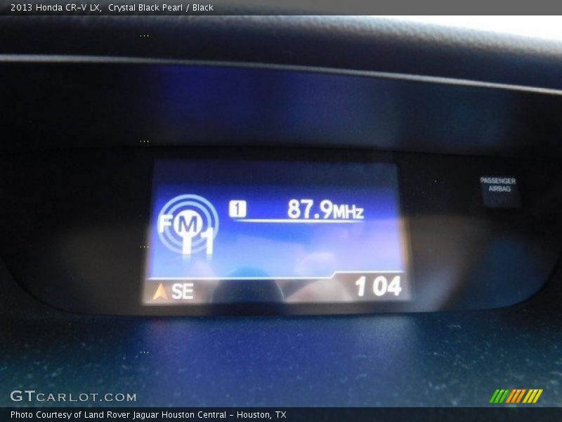 Crystal Black Pearl / Black 2013 Honda CR-V LX