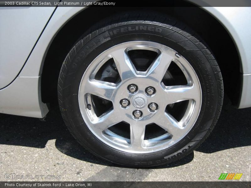 Light Platinum / Light Gray/Ebony 2003 Cadillac CTS Sedan