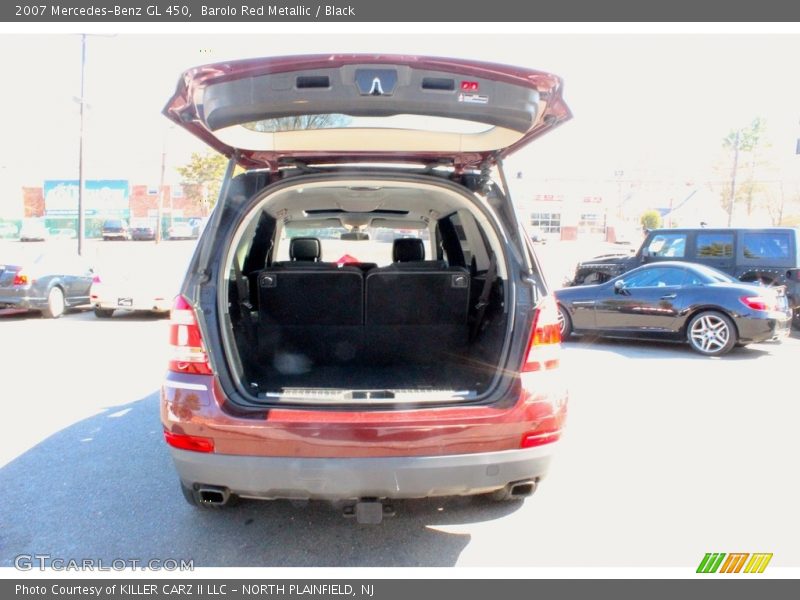 Barolo Red Metallic / Black 2007 Mercedes-Benz GL 450