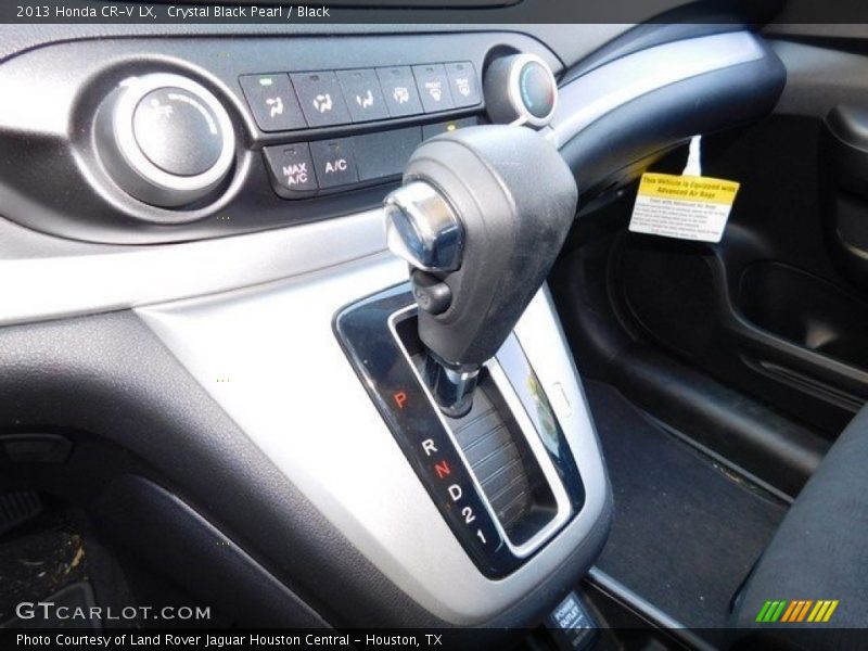 Crystal Black Pearl / Black 2013 Honda CR-V LX
