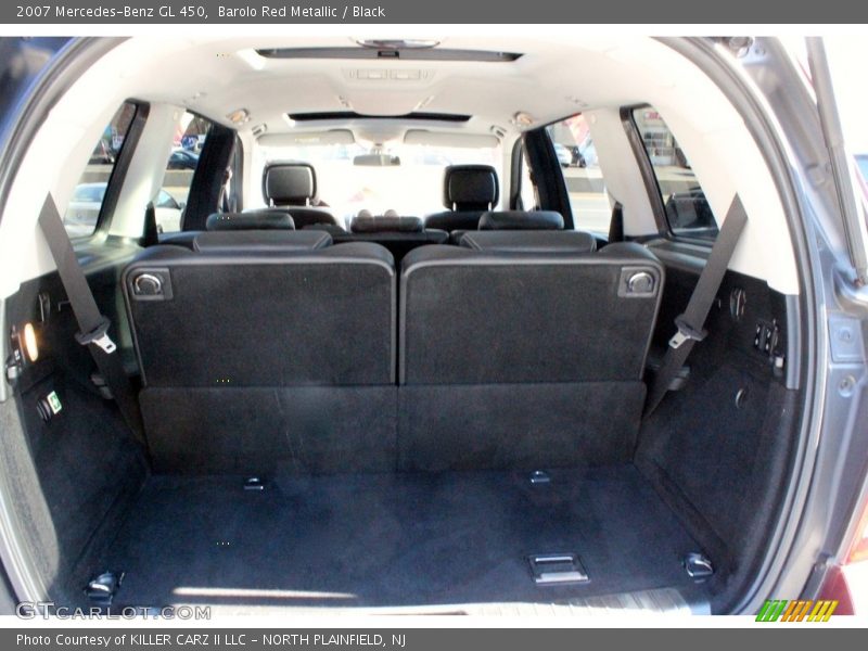 Barolo Red Metallic / Black 2007 Mercedes-Benz GL 450