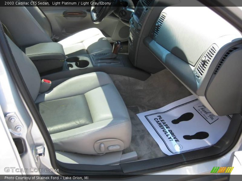 Light Platinum / Light Gray/Ebony 2003 Cadillac CTS Sedan