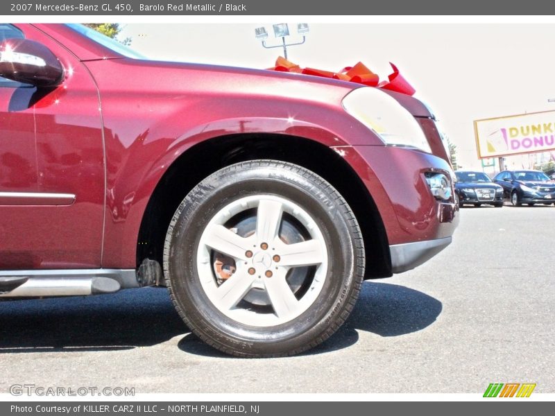 Barolo Red Metallic / Black 2007 Mercedes-Benz GL 450