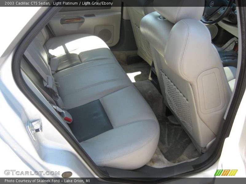 Light Platinum / Light Gray/Ebony 2003 Cadillac CTS Sedan