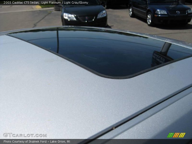 Light Platinum / Light Gray/Ebony 2003 Cadillac CTS Sedan