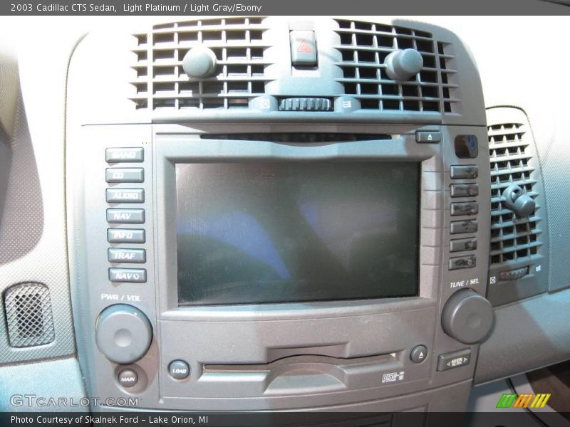 Light Platinum / Light Gray/Ebony 2003 Cadillac CTS Sedan