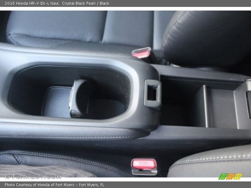 Crystal Black Pearl / Black 2016 Honda HR-V EX-L Navi